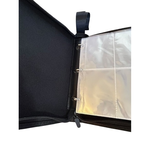Trading Card Binder Zipper 400 Pockets Card Holder With 50 Removable Sleeves - Picture 5 of 6